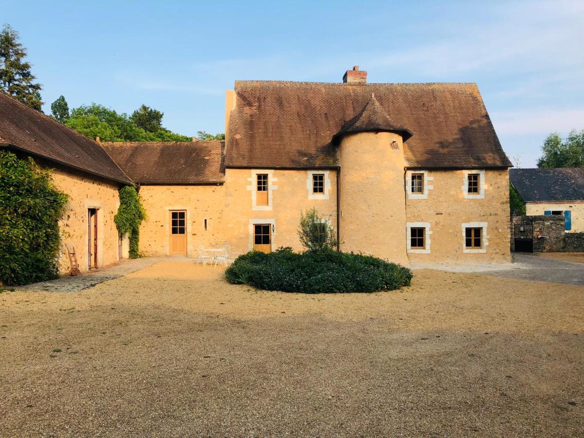 Manoir De La Basse-Cour Bed and Breakfast Asnieres-sur-Vegre Εξωτερικό φωτογραφία